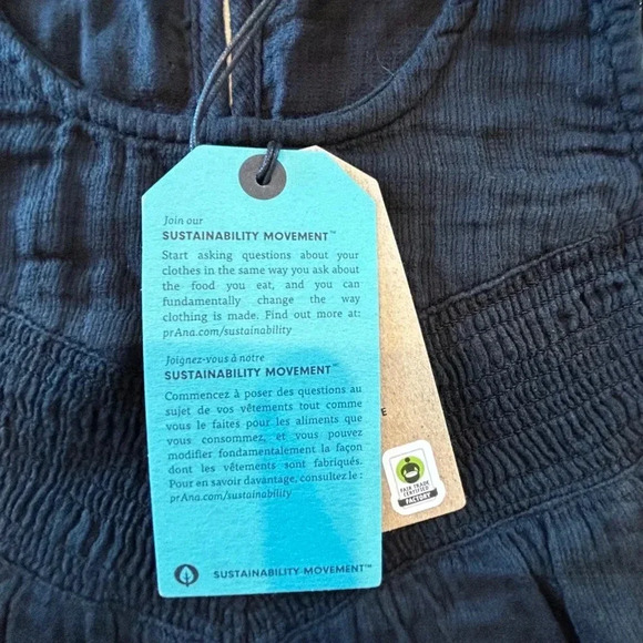 New prAna Seakissed Black Tank Size XS - Picture 9 of 10